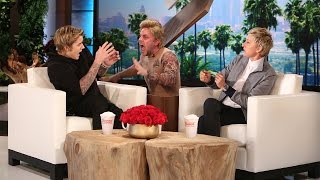 Ellen Scares Justin Bieber [upl. by Silda]