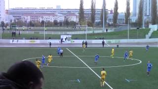 CSL Aulnay Mondeville coupe de France de Football 2012 2e but de Mondeville [upl. by Gothurd]