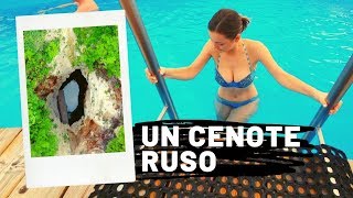 Así es un CENOTE RUSO ★ Ale Ivanova en Rusia [upl. by Eyllom9]