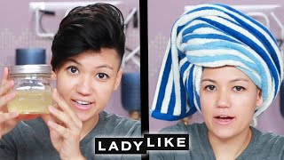 Jen Makes DIY Hair Gel • Ladylike [upl. by Kenneth]