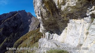 Sentiero degli Alpini  lincredibile sentiero tra Liguria e Francia [upl. by Rekrap]