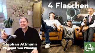 Vier Flaschen Folge 67 mit Stephan Attmann vom Weingut von Winning [upl. by Yi705]