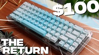 The RETURN of the 100 Budget Custom Keyboard [upl. by Neisa]