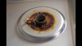 How to Clean BurntOn Grease From a Stainless Steel Cook Top [upl. by Salomone793]