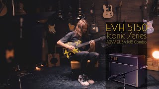 EVH 5150 Iconic Series 40W EL34 1x12 Combo [upl. by Buttaro]