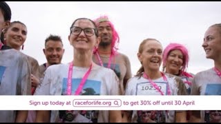 30 off Race for Life 2023 Who will you Race for [upl. by Nagy]