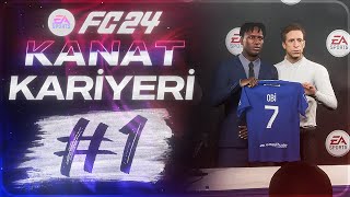 FRANSIZ SAĞ KANAT WILLIAMIN YOLCULUĞU BAŞLIYOR  EA FC 24 Sağ Kanat Kariyeri 1 [upl. by Shari]