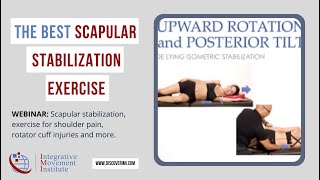 The BEST SCAPULAR STABILIZATION Exercise with DR EVAN OSAR [upl. by Lain]