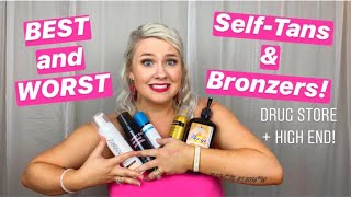 BEST amp WORST SELFTAN amp BRONZERS [upl. by Meirrak]