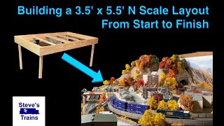 Building a 3x5 N Scale Layout From Start to Finish Series Compilation [upl. by Mersey]