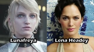 Characters and Voice Actors  Kingsglaive Final Fantasy XV [upl. by Nosredneh]