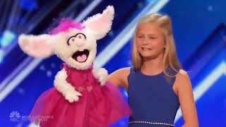 Darci Lynne  12 Year Old Ventriloquist Girl  SuperStar Americas Got Talentfull version 2017 [upl. by Chlori]