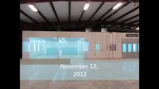 BLOWTHERM Paint Booth Double Heated Prep Station and Mixing Room Installation [upl. by Rica]