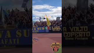 Noi siamo gli scafatesi  Coro ultras Scafatese FC  Curva Sud Scafati 🟡🔵 [upl. by Tnaryb]