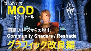 LUX → Community Shaders amp Reshade【The Elder ScrollsⅤ Skyrim PC SE版】Mod Install Diary  Graphics [upl. by Rebmetpes]