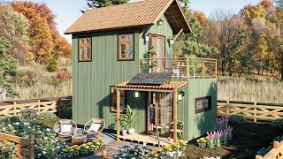 Transform Your Tiny House with a Gorgeous SecondFloor Design [upl. by Ambie]