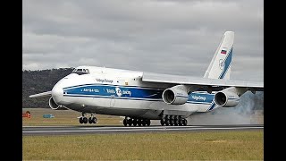 Farnborough Airshow 1988  including one of the worlds Biggest Aircraft Antonov An124100 Ruslan [upl. by Ycnuahc]