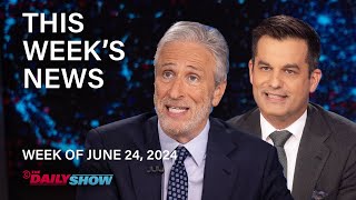 Jon Stewart Reacts to the TrumpBiden Debate amp Kosta Tackles SCOTUS Bribes  The Daily Show [upl. by Ellerahs]