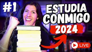 🧠 ESTUDIA CONMIGO 2024  Parte 1  Estudia en Vivo con Pablo Lomeli 2 Horas con Música [upl. by Aenea]