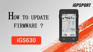 iGS630｜How to update firmware [upl. by Yrdnal]