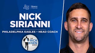 Eagles HC Nick Sirianni Talks Hurts’ Health Brotherly Shove amp More with Rich Eisen  Full Interview [upl. by Athenian40]