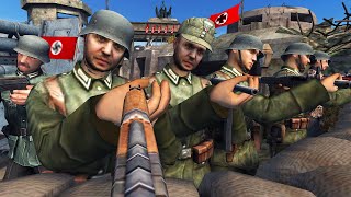 Can Germany Hold BERLIN BUNKERS vs 2000 Soviets  Men of War WW2 Battle Simulator [upl. by Cran192]