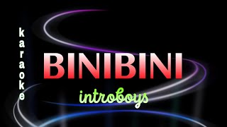 BINIBINI Karaoke introboys [upl. by Jenica]