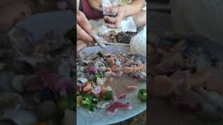 Kinilaw nga isda fishing seafooddishes fish seafoodlover [upl. by Duffie677]