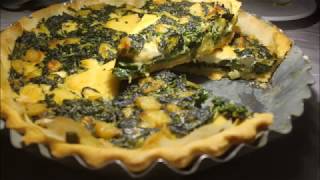 Tarte aux épinards et fromage  تارت سبناخ بالجبن [upl. by Aivlis]