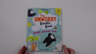 Usborne  The Unworry Doodle Book  Doodle yourself calm [upl. by Attebasile955]