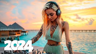 Musica para trabajar activo y alegre 🔥 Summer Feelings Beach 🎧 Remixes de Canciones Populares 2024 [upl. by Jenelle]