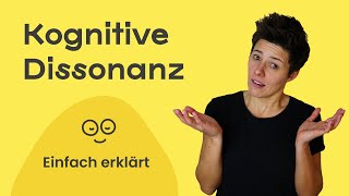 Kognitive Dissonanz 😇😈🤷🏻‍♀️ einfach erklärt Psychologie im Alltag 2023 [upl. by Kidd325]