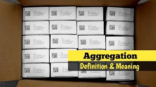 Aggregation and Disaggregation in Pharma [upl. by Rustice883]