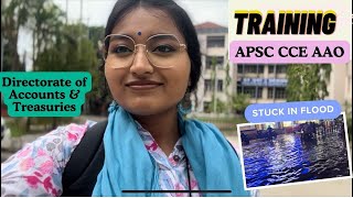 Induction TRAINING of APSC AAOs VLOG  Flood  PART 1  Directorate amp Kar Bhawan  Meghna Saharia [upl. by Acirret]