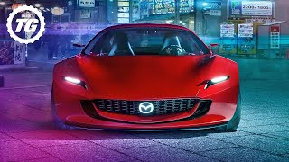 FIRST LOOK RotaryEngine Mazda Previews Next RX7 [upl. by Lussi]