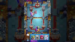 659  Clash Royale Gameplay Shorts  clashroyale cardgame supercell mobile towerdefense [upl. by Ettenot985]