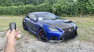 Lexus RC F Track Edition at Lightning Lap 2019 [upl. by Ennaillek]