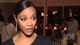 Zoe Saldana Responds to Backlash Over her Role As Nina Simone  HipHollywoodcom [upl. by Yhotmit587]