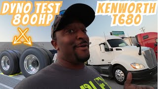 Dyno Test 800hp Kenworth T680 [upl. by Nodnorb]