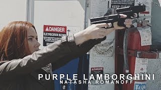 Natasha romanoff  Purple Lamborghini [upl. by Rahcir]