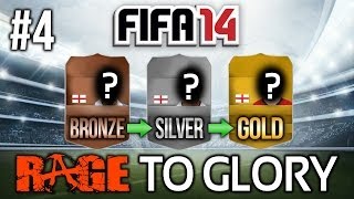 FIFA 14 Ultimate Team Rage to Glory 4  TWO GAMES IN ONE [upl. by Suissac]