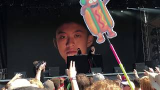 Who That Be amp Dat tick  Rich Brian Live at Bonnaroo 2018  Day 4 61018 [upl. by Ihel]