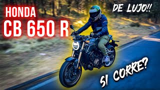 🤩Ideal para SUBIR de Cilindrada ⤴️Honda CB 650R Prueba y Reseña [upl. by Witt]