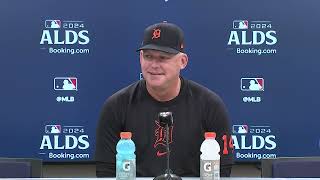 Red Hot Tigers Ready for ALDS vs Guardians AJ Hinch amp Will Vest on quotAwesomequot Tigers Run [upl. by Buffy]