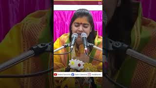 मैया की सूरत पर जाऊं बलिहारी sadhvisamahitaji maiya navratri navratristatus matarani [upl. by Bergren]