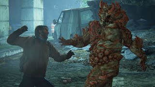 The Last of Us Part 1Joel VS Bloater Boxing [upl. by Mchale213]