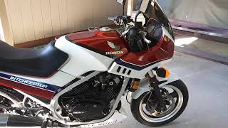 Honda Interceptor VF500F 1984 🏁 Restoration Complete Part 3 of 3 [upl. by Beret]