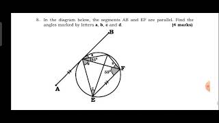 Maths National Examination Ordinary level 20232024 Answers NESA EXAM [upl. by Yanehs]