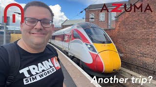 Train Real World  Another Trip on the LNER Azuma [upl. by Atilal]