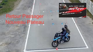 Nouveau Plateau Moto 20212024 Explications retour passager [upl. by Llednohs963]